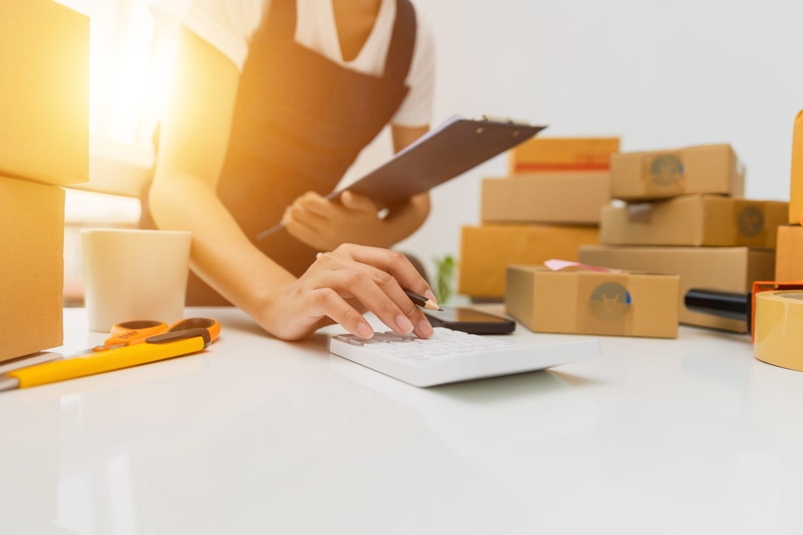 High Risk Merchant working on shipping